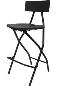NES Reliable Bar Height Folding Chair