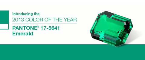 2013 Colour of the Year-Emerald