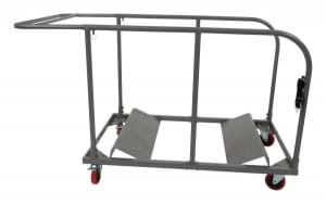 Round Folding Table Cart