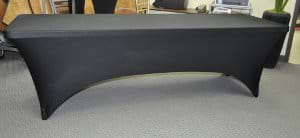 8-ft Plastic Table with Spandex