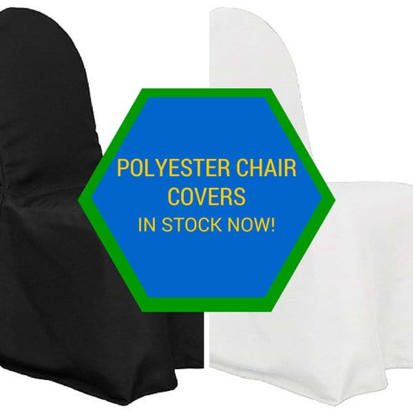 Polyester Chair Covers Now in Stock