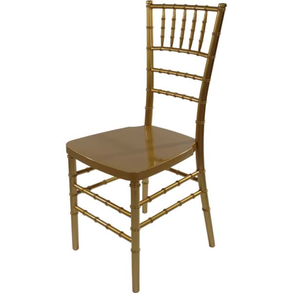 Gold Resin Chiavari Chairs