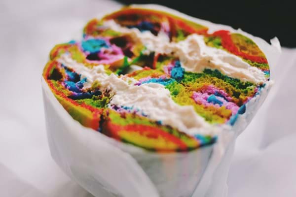 Food Trends- Rainbow Bagels