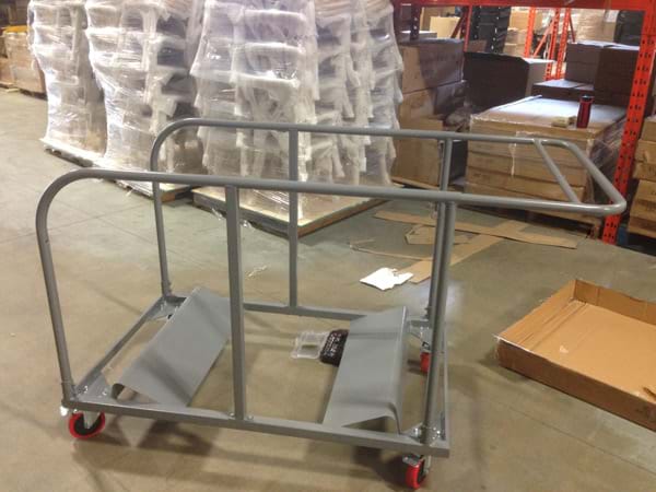 Round Table Carts 6-ft