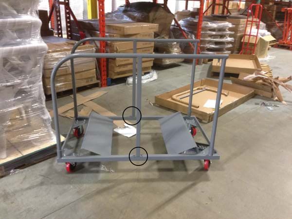 Round Table Cart Middle Pole