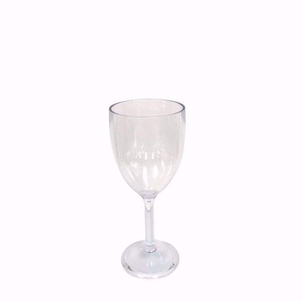 Slopehill Plastic Party Wine Glass Disposable Clear Goblet Plastic Wine  Glass With Handle Reusable Can Be Used For Cocktails Drinks Desserts  Suitable