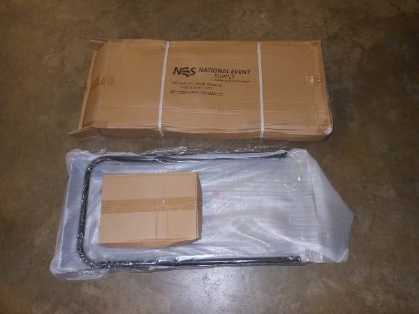 Folding Chair Cart Box Contents